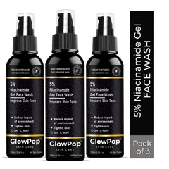 GlowPop 5% Niacinamide Tighten Skin for Smooth and Even Skin, Acne Marks & Glowing Skin For both Men & Women Face Wash  (100 ml)