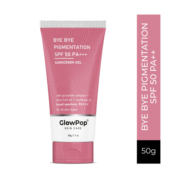 GlowPop Sunscreen - SPF SPF 50 PA++++ Lightweight with Niacinamide & Multi-Vitamins, No White Cast, Broad Spectrum  (50 g)